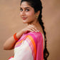 Exclusive Collection Off White Beautiful Khadi Cotton Handloom Saree - Swadesiicart