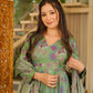 Aayaa Designer Cotton Silk Suit - Light Green