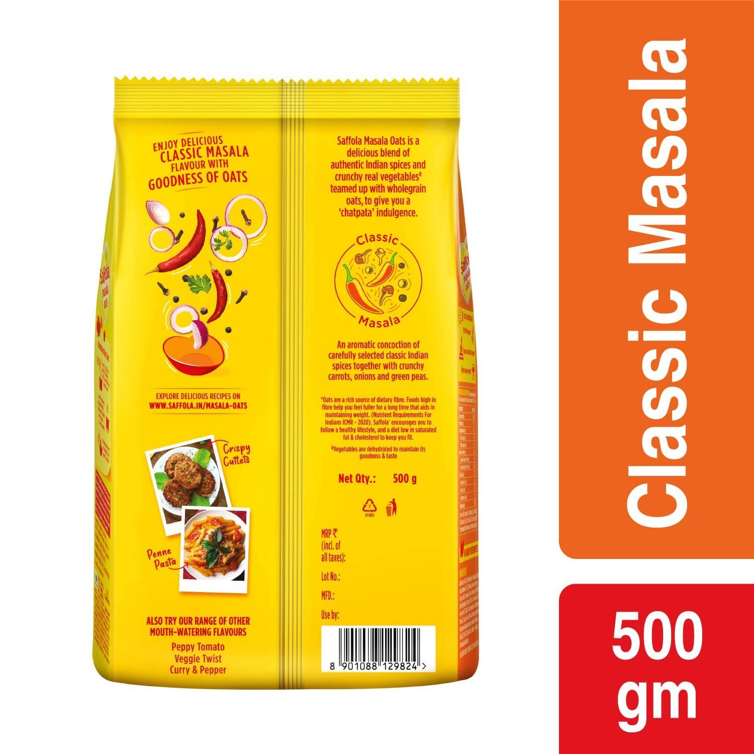 Saffola Masala Oats Classic Masala - Swadesiicart