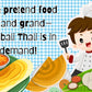 The Small Wonderland Bahubali Set-20 Piece Set-South Indian food inspired Pretend Play Food Toys