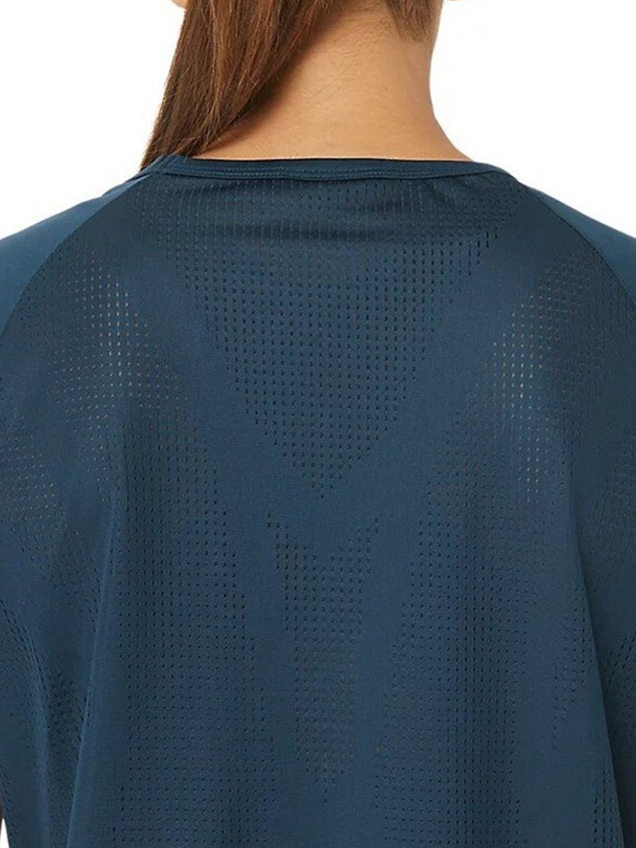 ASICS Actibreeze Raglan Sleeves Round Neck T-Shirt | Swadesiicart