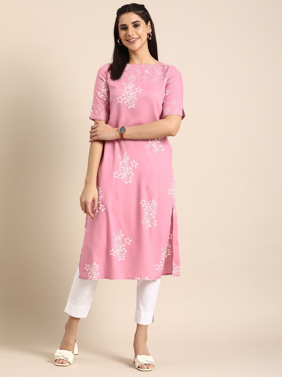 Anouk Women Floral Printed Kurta - Swadesiicart