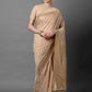 Mitera Cream-Coloured & Gold-Coloured Ethnic Motifs Silk Blend Banarasi Saree | Swadesiicart
