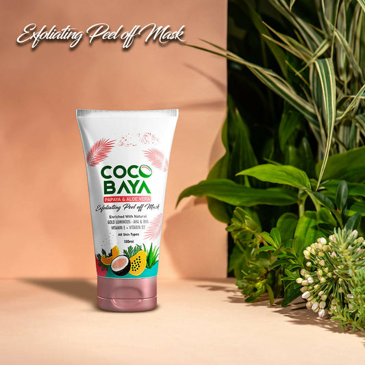 Cocobaya Pomegranate and Blueberry Face Scrub - Swadesiicart