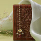 Ruby Raang Gold Polished Maroon Kundan Maang Tikka | Swadesiicart