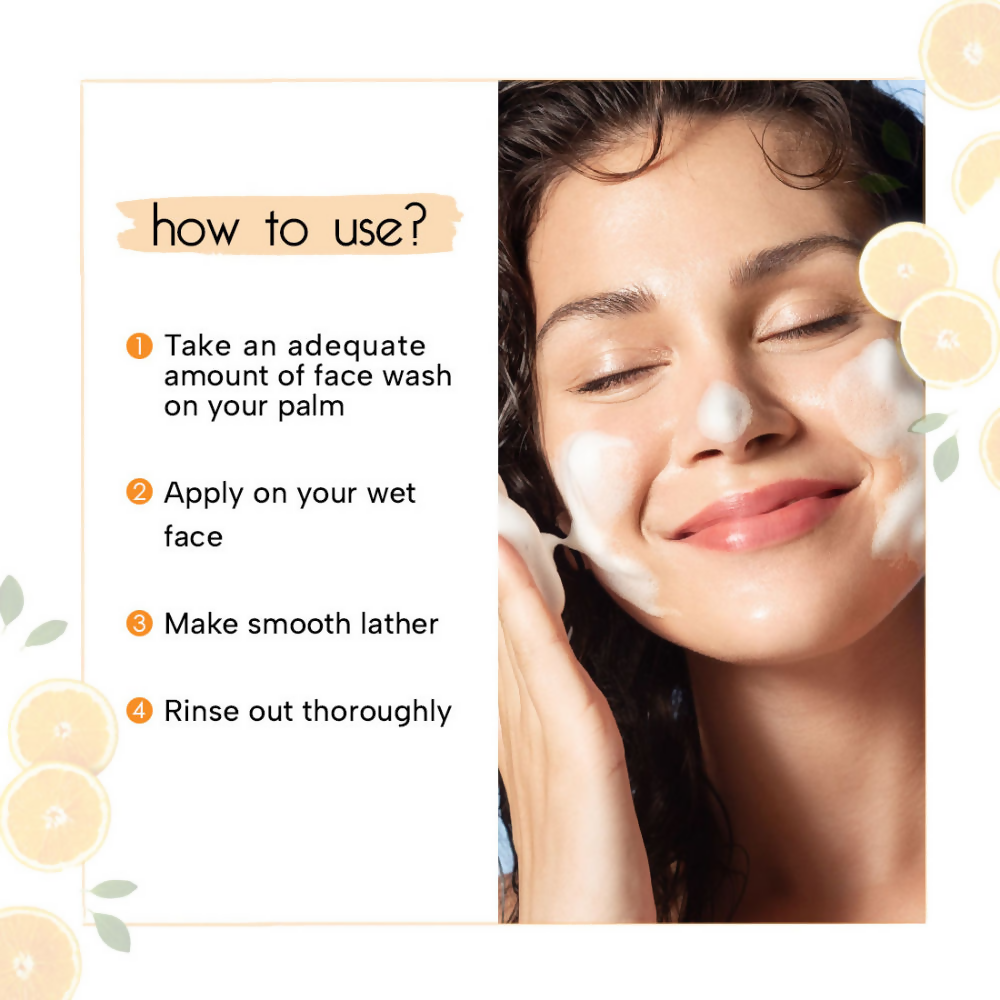 Keya Seth Aromatherapy Orange Face Wash - Swadesiicart