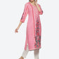 Biba Women Floral Printed Straight Kurta - Swadesiicart