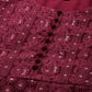 Anouk Women Maroon Ethnic Motifs Embroidered Chikankari Kurta with Palazzos & With Dupatta | Swadesiicart