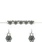 Mominos Fashion Johar Kamal Silver-Plated Brass Finish Floral Desgin Choker For Women | Swadesiicart