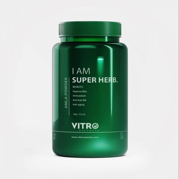 Vitro Naturals I Am Super Herb Amla Powder | Swadesiicart