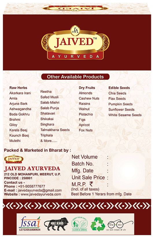 Jaived Ayurveda Akarkara Irani | Swadesiicart