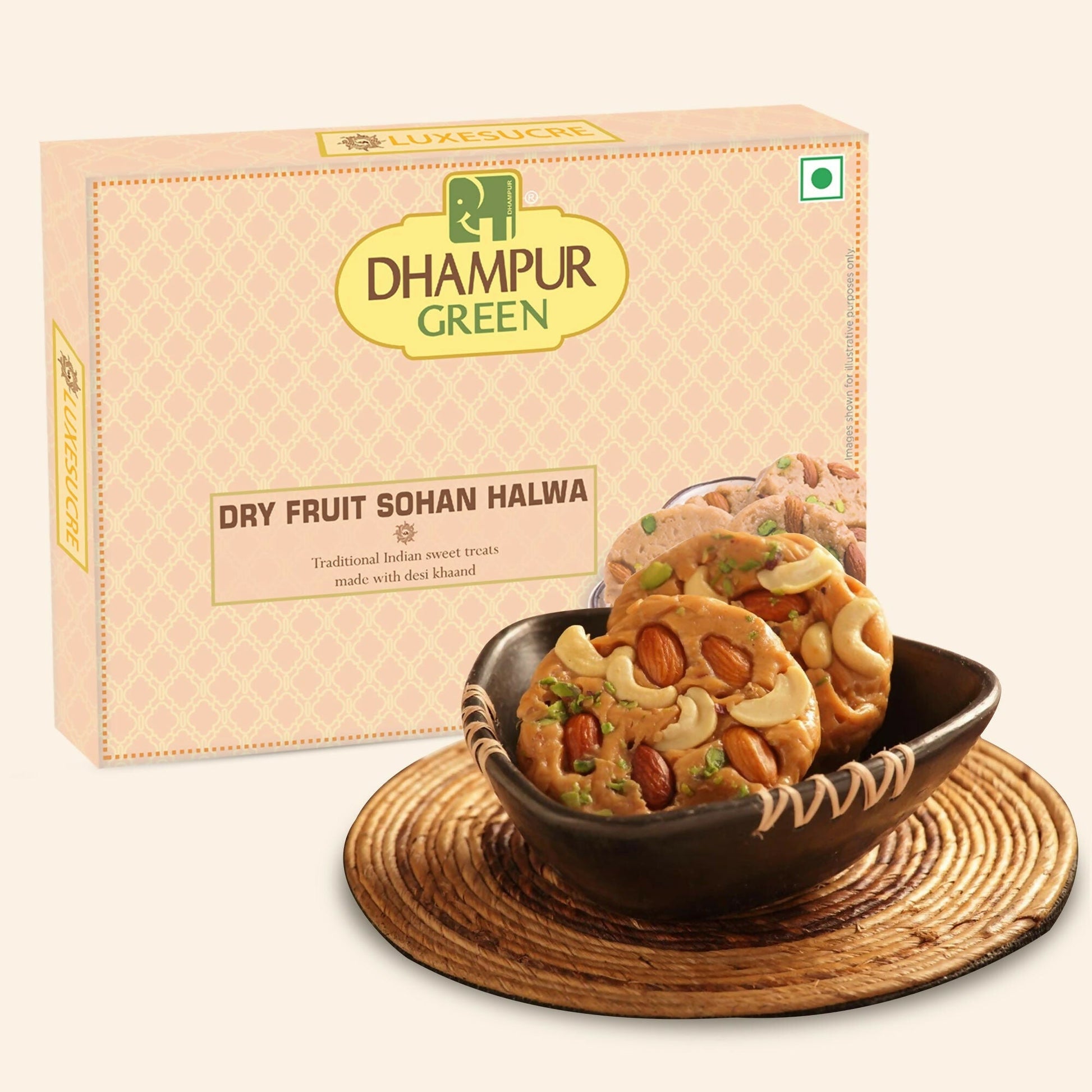 Dhampur Dry-Fruits Sohan Halwa | Swadesiicart
