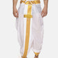 Sethukrishna Men White Solid Readymade Dhoti Pants | Swadesiicart