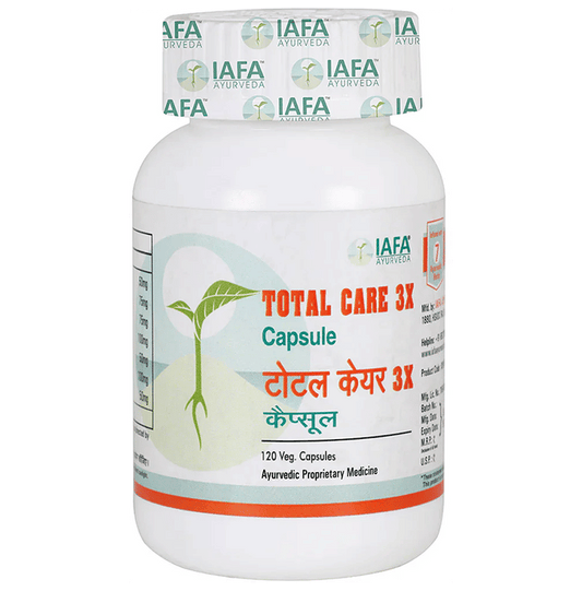 Iafa Ayuveda Total Care 3X Veg Capsuless | Swadesiicart