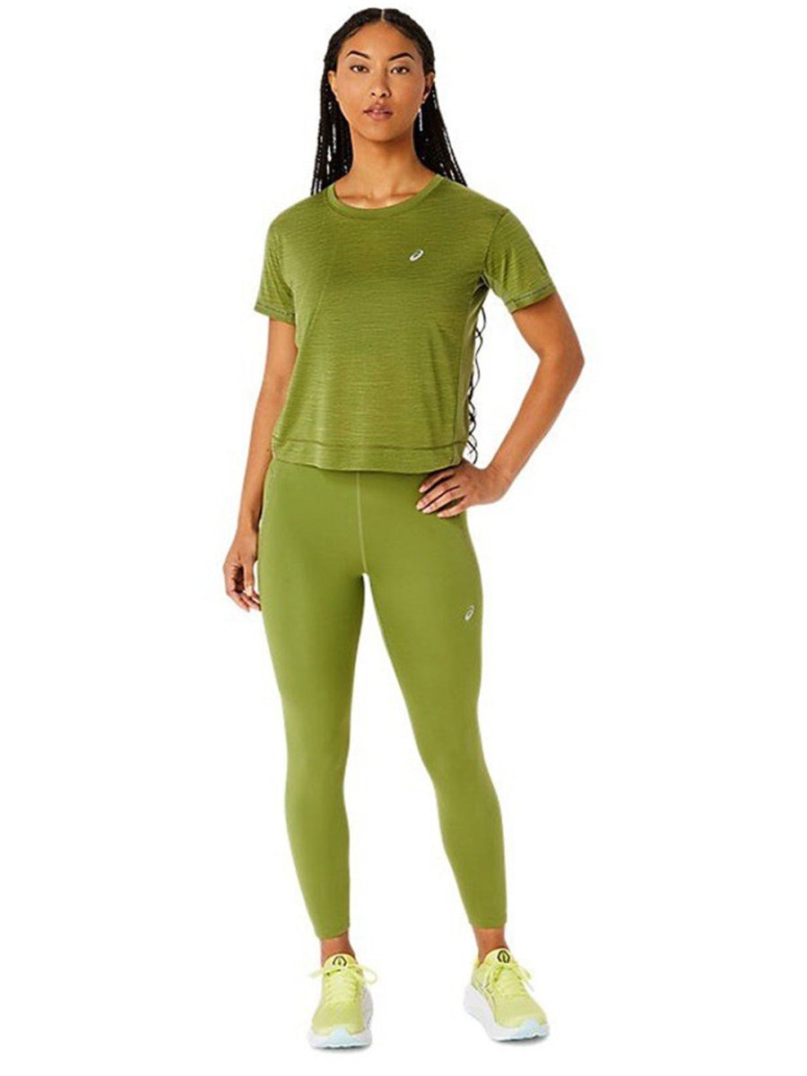 ASICS Race Crop Short Sleeves Round Neck T-shirt | Swadesiicart
