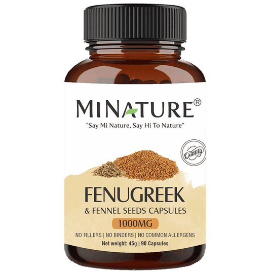 Minature Fenugreek & Fennel Seeds Capsules | Swadesiicart