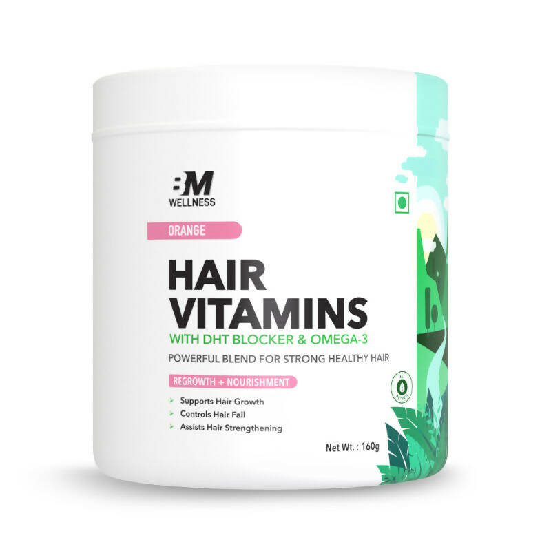 BM Wellness Hair Vitamins - Orange | Swadesiicart