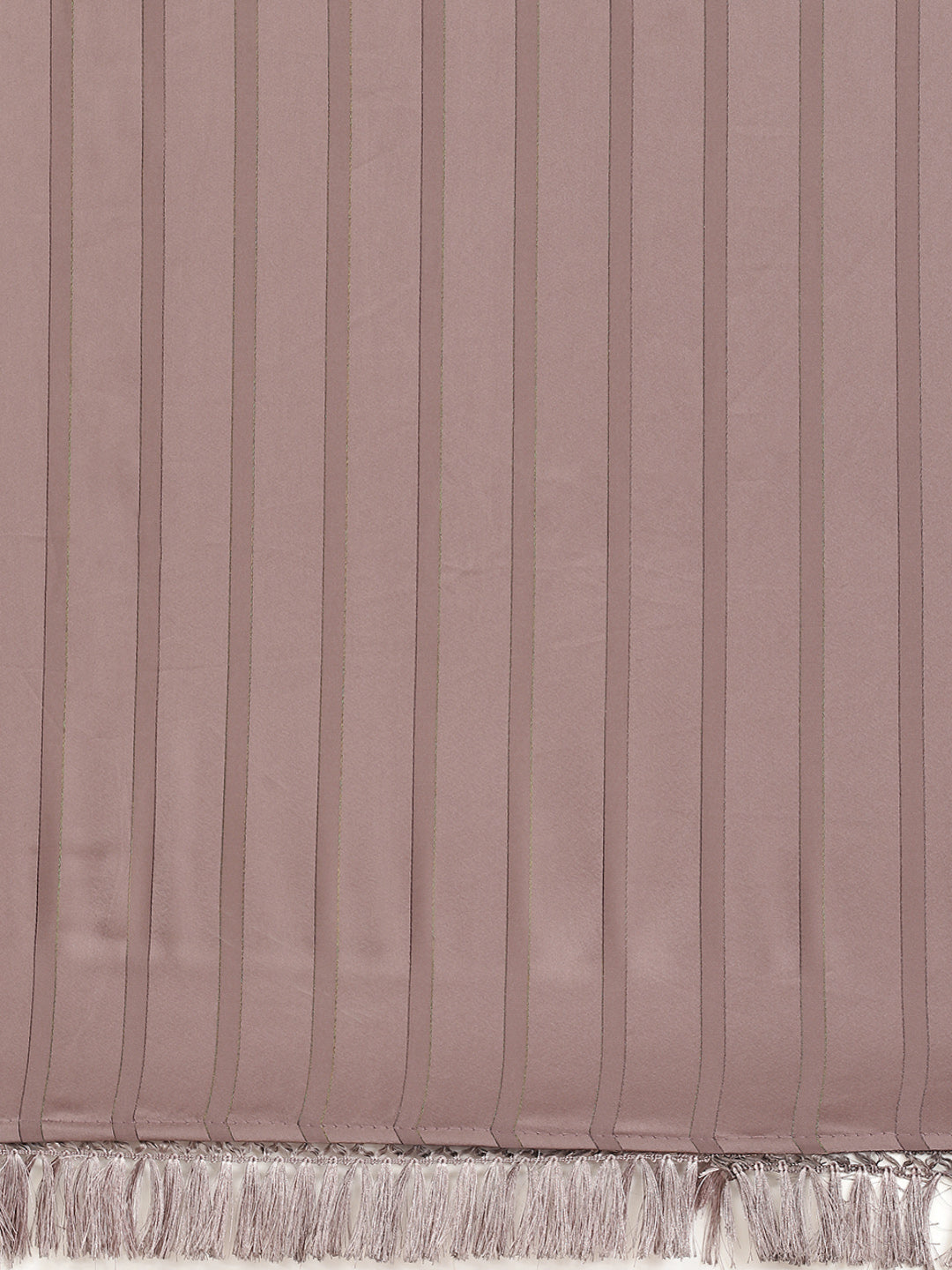 Tikhi Imli Gunmetal-Toned Striped Saree | Swadesiicart