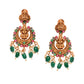 Saraf RS Jewellery Gold-Polished Stone-Studded Jewellery Set - Swadesiicart