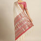 Saree Mall Cream Silk Blend Banarasi Sarees | Swadesiicart