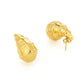 Golden Drop Earrings - Ruby Raang | Swadesiicart