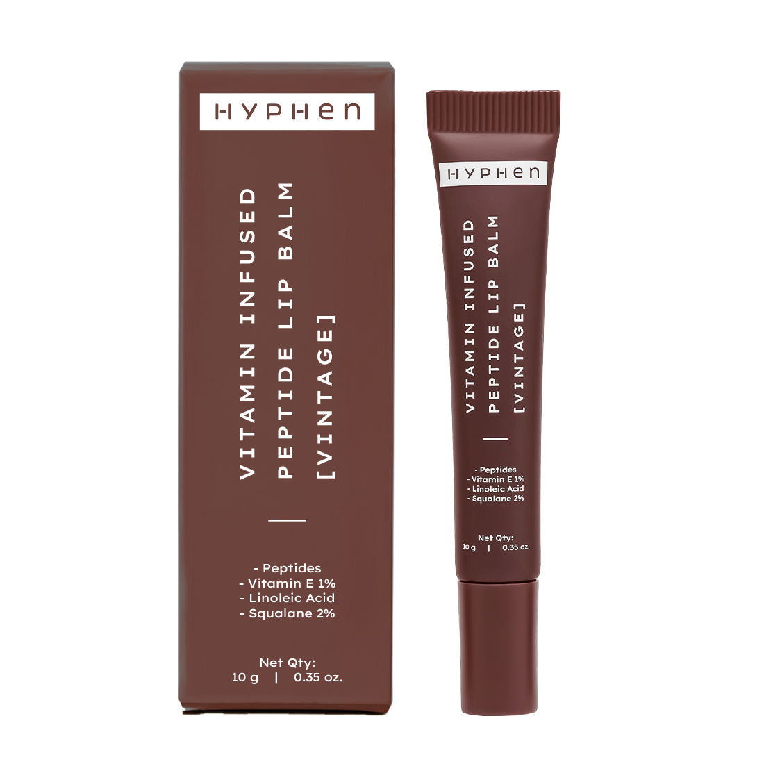 Hyphen By Kriti Sanon Vintage Vitamin Infused Peptide Lip Balm, Hydrate & Moisturize, Smoothen Lips & Repair Moisture Barrier | Swadesiicart