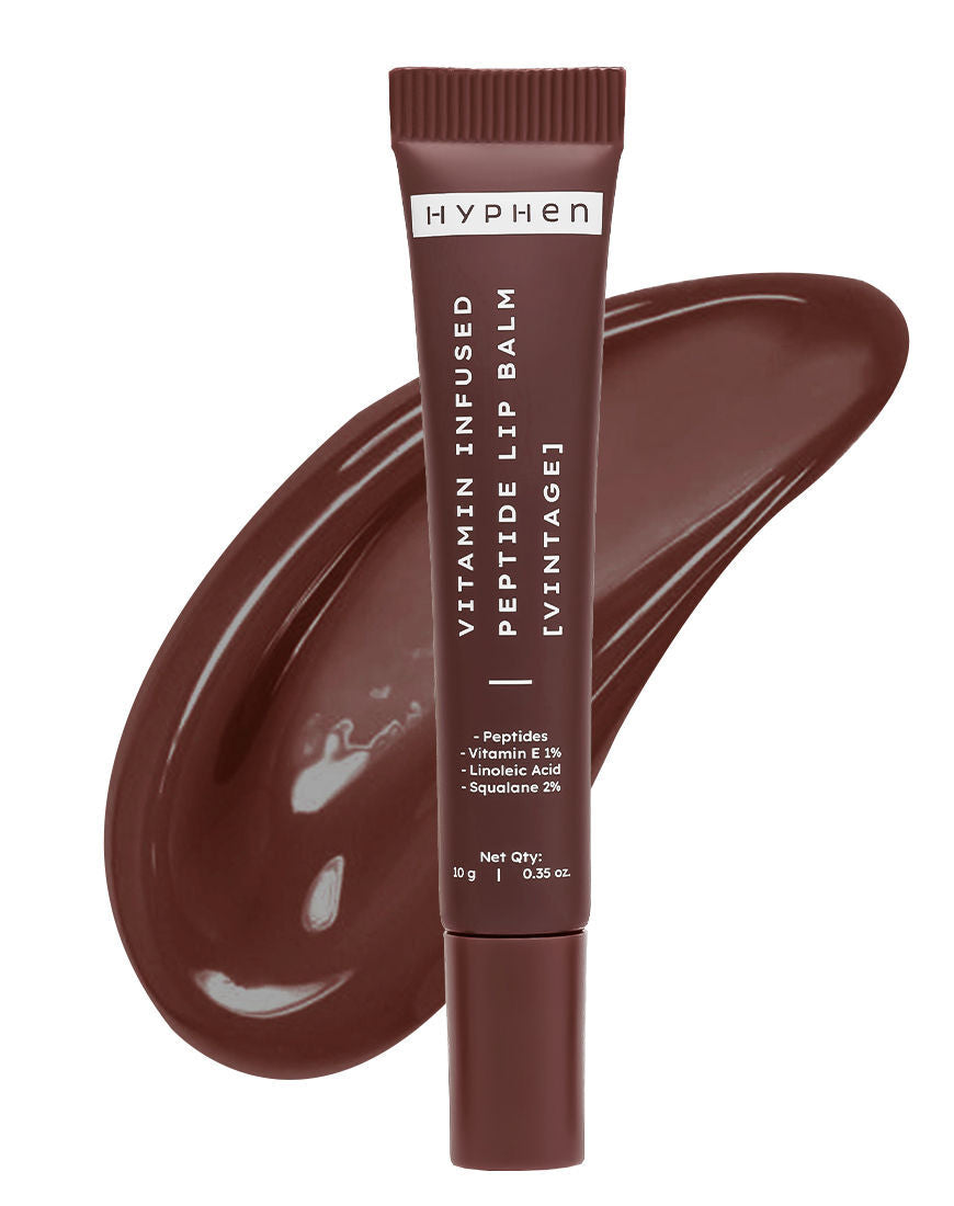 Hyphen By Kriti Sanon Vintage Vitamin Infused Peptide Lip Balm, Hydrate & Moisturize, Smoothen Lips & Repair Moisture Barrier | Swadesiicart
