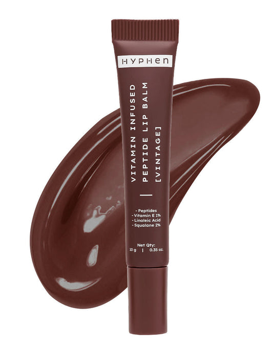 Hyphen By Kriti Sanon Vintage Vitamin Infused Peptide Lip Balm, Hydrate & Moisturize, Smoothen Lips & Repair Moisture Barrier | Swadesiicart