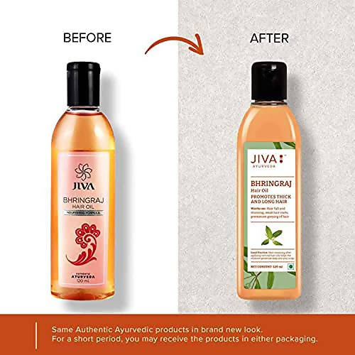 Jiva Ayurveda Bhringraj Hair Oil - Swadesiicart