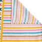 Home Sizzler Pink & Blue Cartoon 210 TC Cotton Bedsheet with Pillow Covers - Swadesiicart