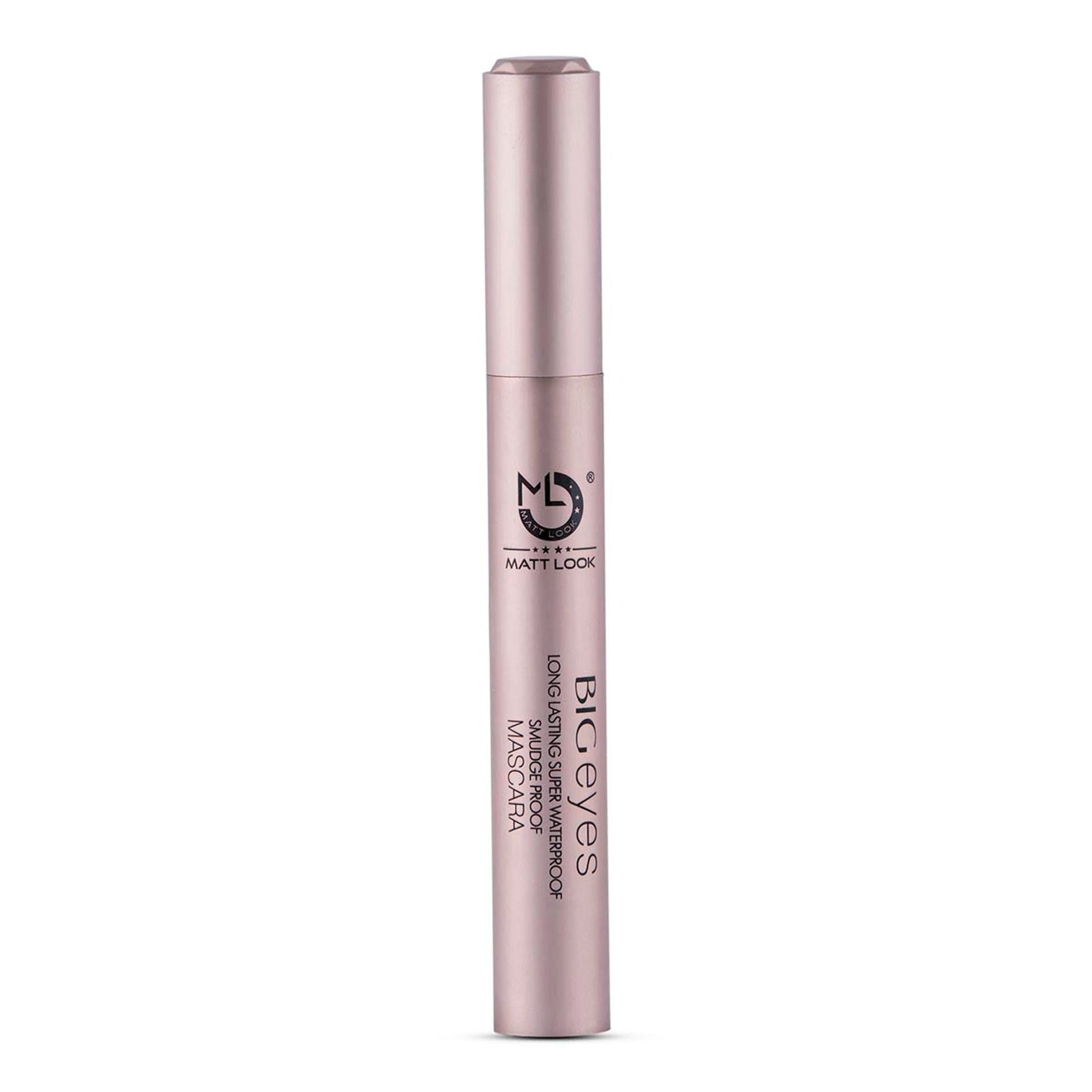 Matt Look Big Eyes Long Lasting Super Waterproof Smudge Proof Mascara - Black - Swadesiicart