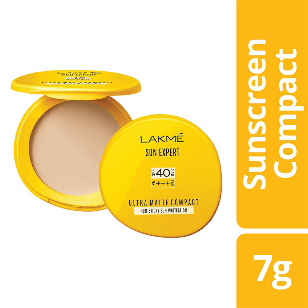 Lakme Sun Expert Ultra Matte Spf 40 PA+++ Compact - Swadesiicart