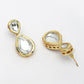 NVR Women's Gold Kundan-Studded Handcrafted Jewellery Set - Swadesiicart