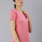 MKH Women Coral Dri-FIT Sports T-shirt - Swadesiicart