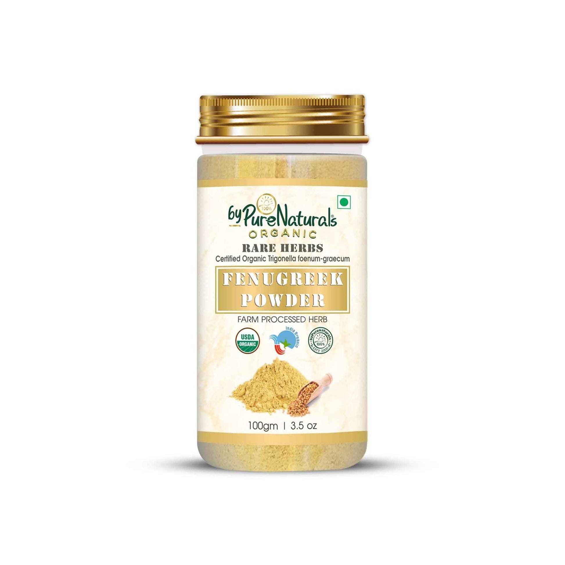 byPureNaturals Organic Fenugreek Powder