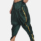 Sethukrishna Men Dark-Green Solid Dhoti Pants | Swadesiicart