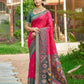 Shree Shyam Fashion Red Soft Silk Saree