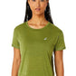 ASICS Race Crop Short Sleeves Round Neck T-shirt | Swadesiicart