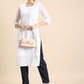 Anouk Women Ethnic Motifs Sequinned Embroidered Chikankari Kurta - Swadesiicart