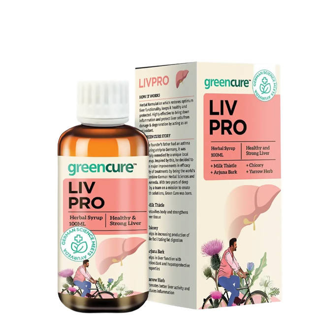 Greencure Liv Pro Syrup | Swadesiicart