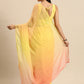 Ahalyaa Women's Traditional Semi Stitch Saree - Yellow | Swadesiicart