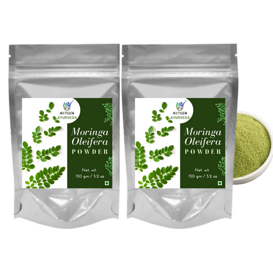 Nxtgen Ayurveda Moringa Oleifera Powder - Oilcure Health & Beauty