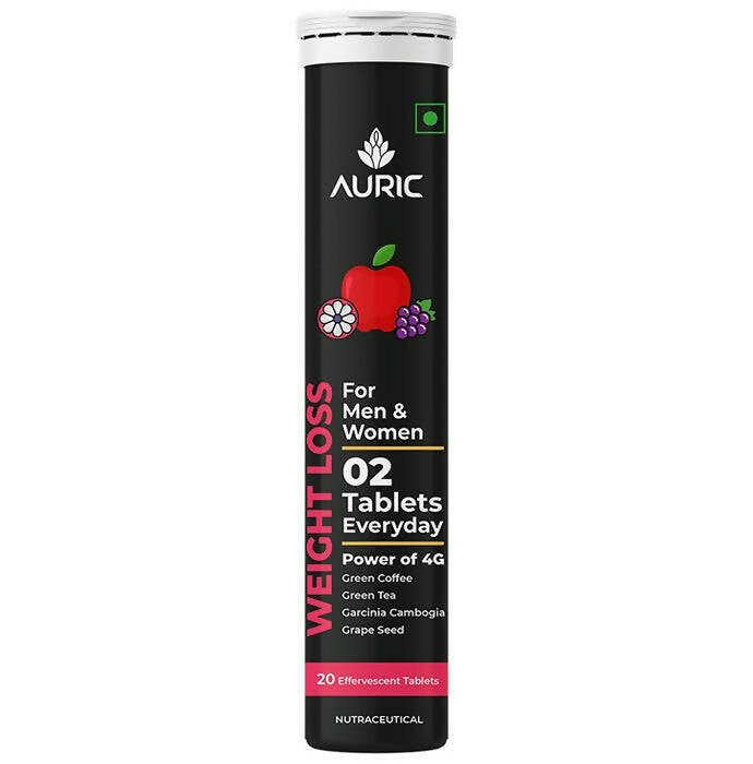Auric Weight Loss Effervescent Tablets | Swadesiicart