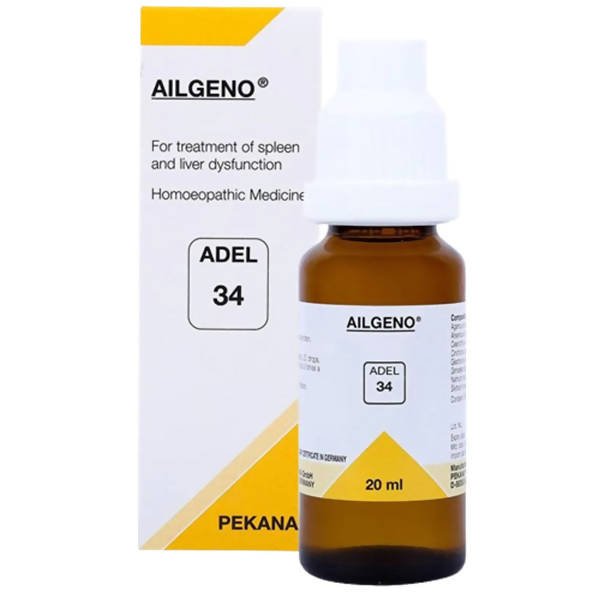 Adel Homeopathy 34 Ailgeno Drops | Swadesiicart