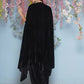 Joban Fashion Black Hand Embellished Cape with Inner and Skirt - Swadesiicart