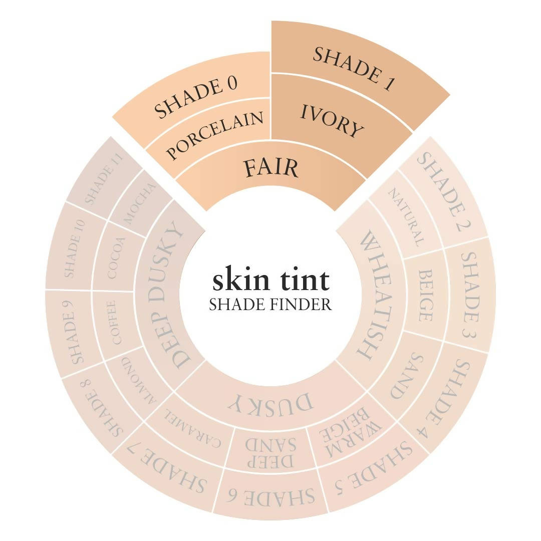 Just Herbs Enriched Skin Tint - 1 Ivory - Swadesiicart