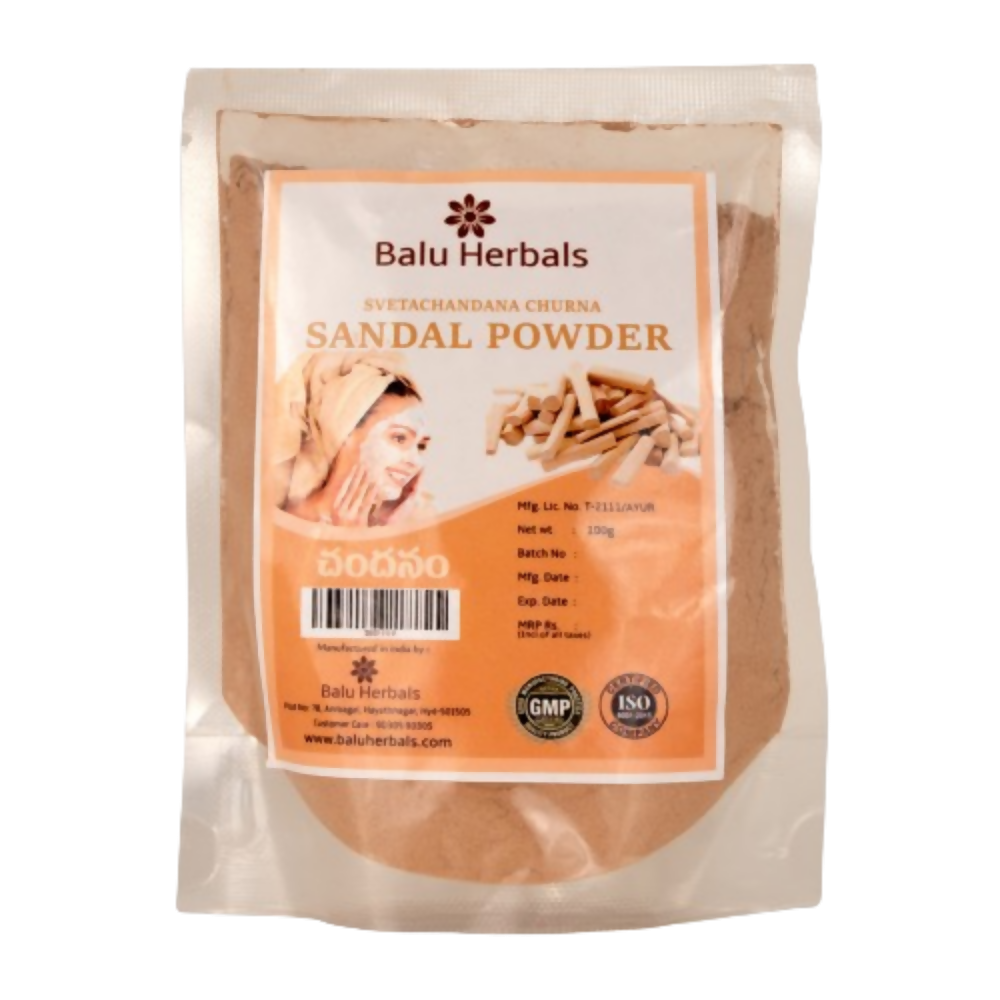 Balu Herbals Sandal (Chandanam) Powder - Balu Herbals