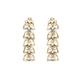 Long Kundan Earrings (silver) - Ruby Raang - Swadesiicart