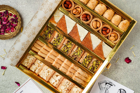 Gourmet Baklava Grandeur Gift Box | Swadesiicart