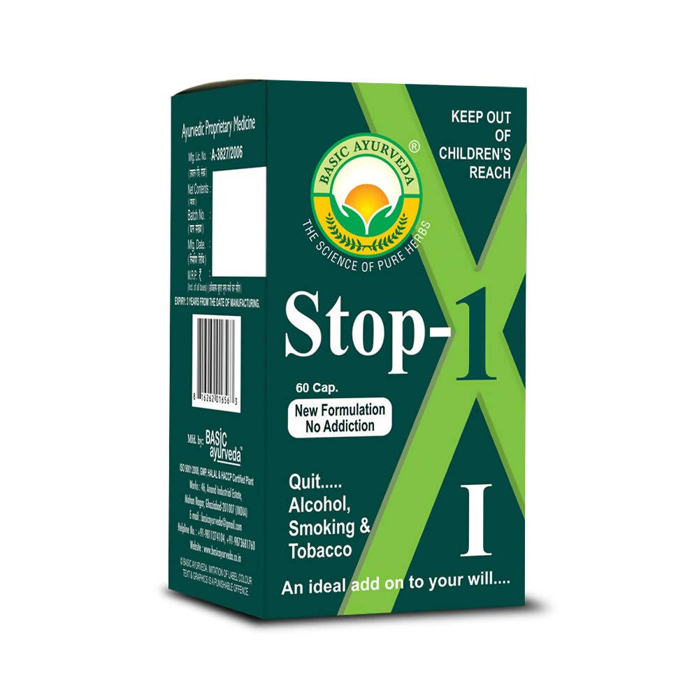 Basic Ayurveda Stop-1 Capsules | Swadesiicart
